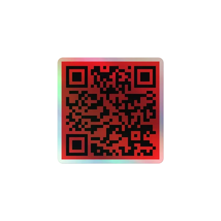 The_Deagle QR Code Sticker product image (1)
