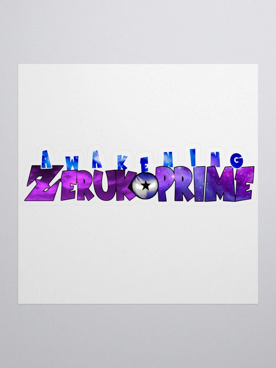 Zeruko Prime Kiss Cut Stickers product image (2)