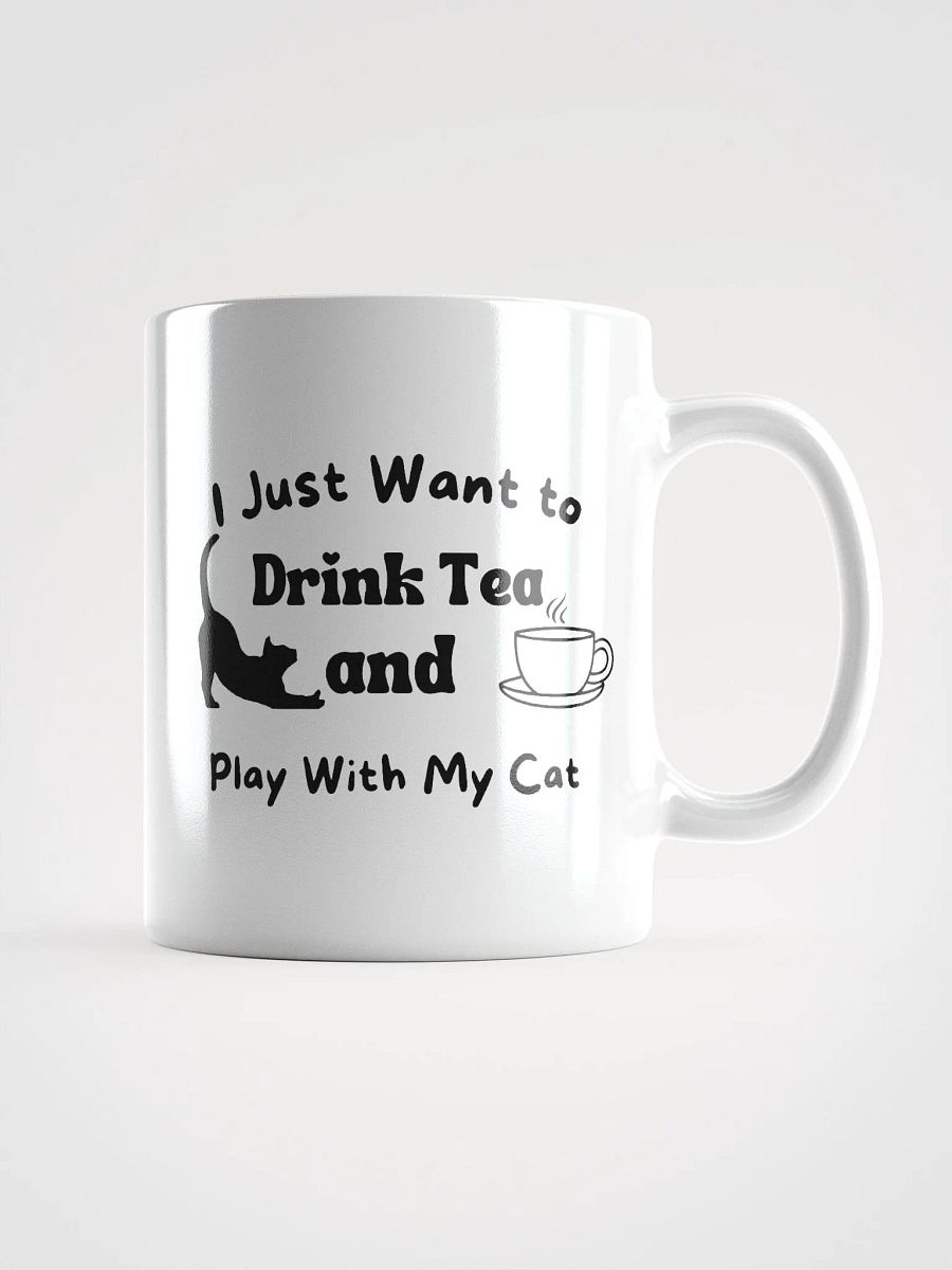 Tea and Cat Mug product image (1)