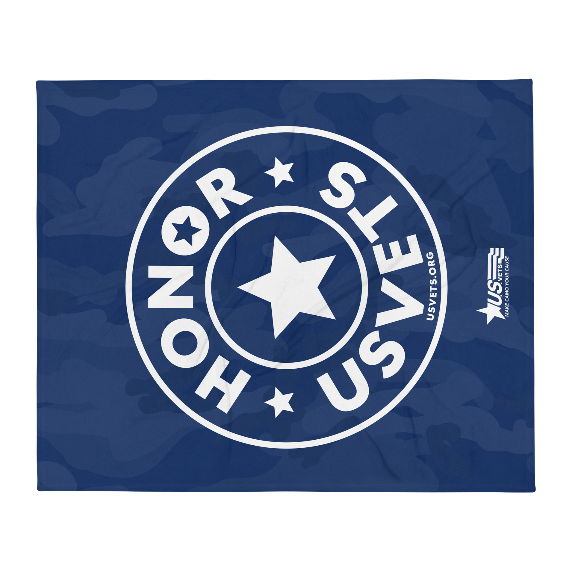 HONORUSVETS - BLUE THROW BLANKET product image (7)