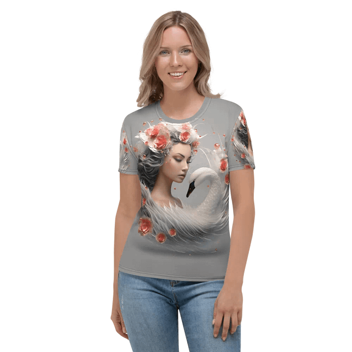 Swan Girl T shirt product image (2)