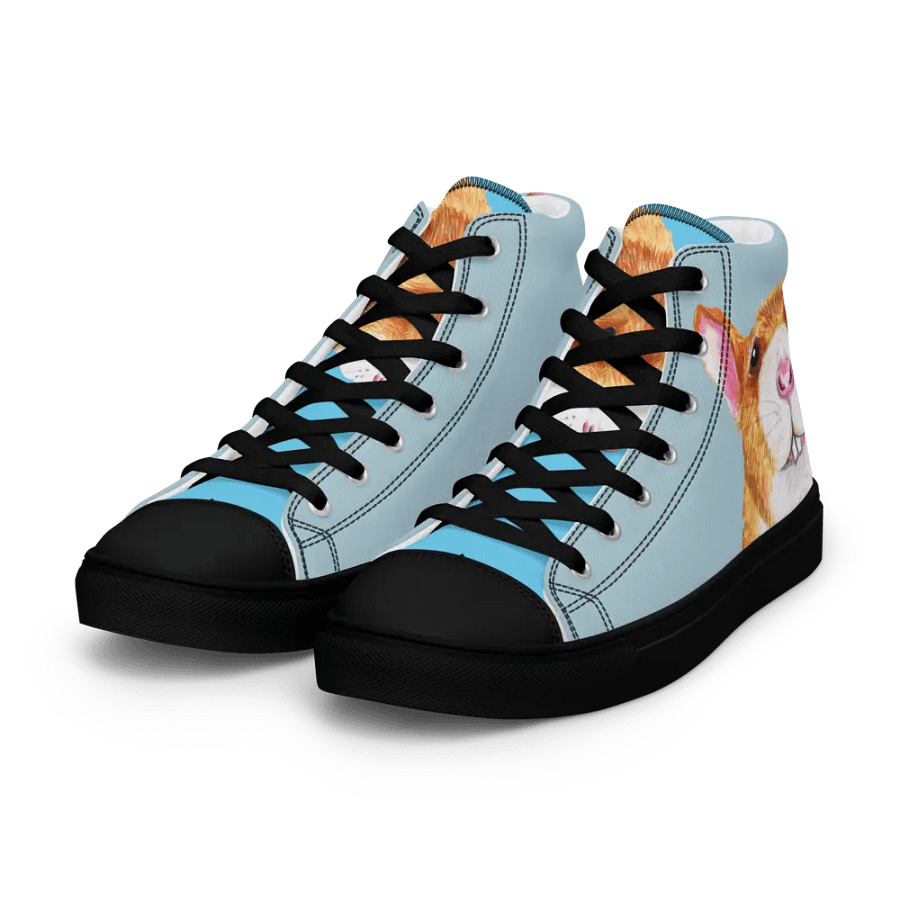 Worried rat High Top Canvas Shoes (womens) product image (6)