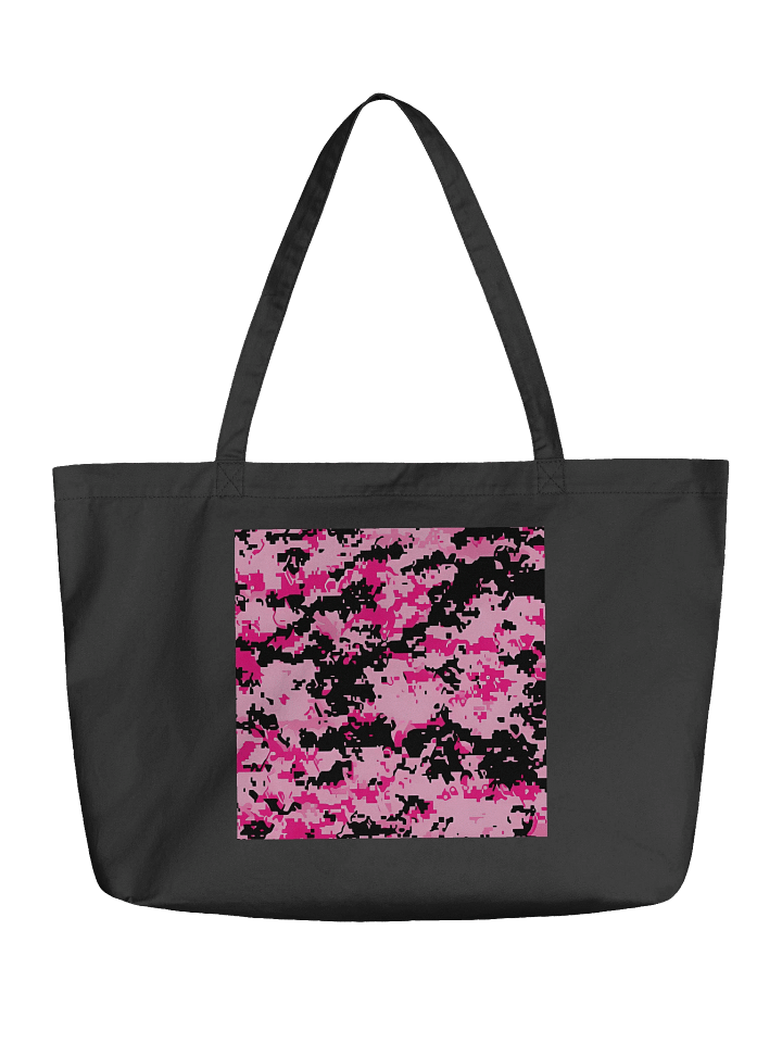 Pixelated Pink Camo Tote Bag product image (1)