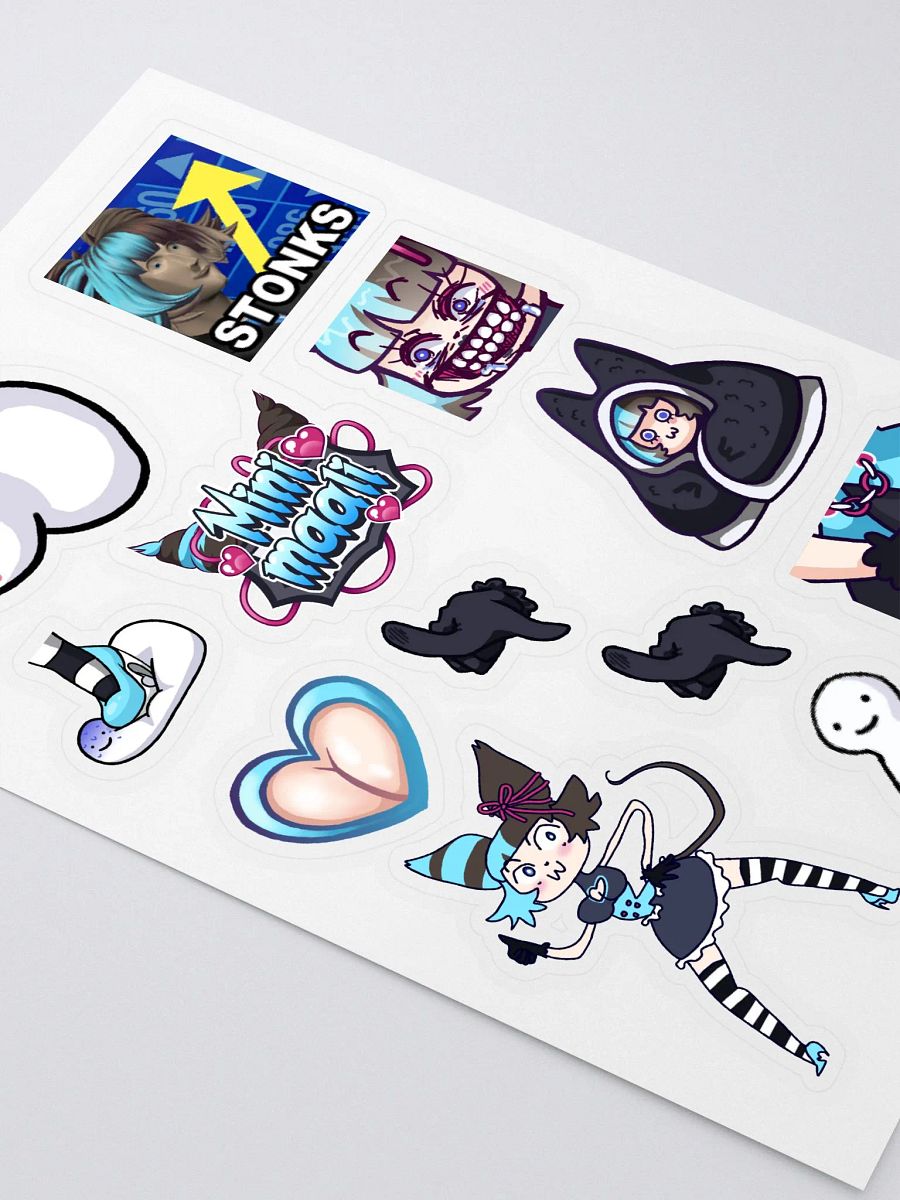 Mini Meme sticker sheet product image (2)