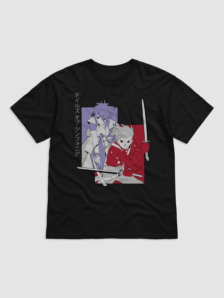 Lloyd and Sheena Heavyweight T-Shirt (Black) product image (1)