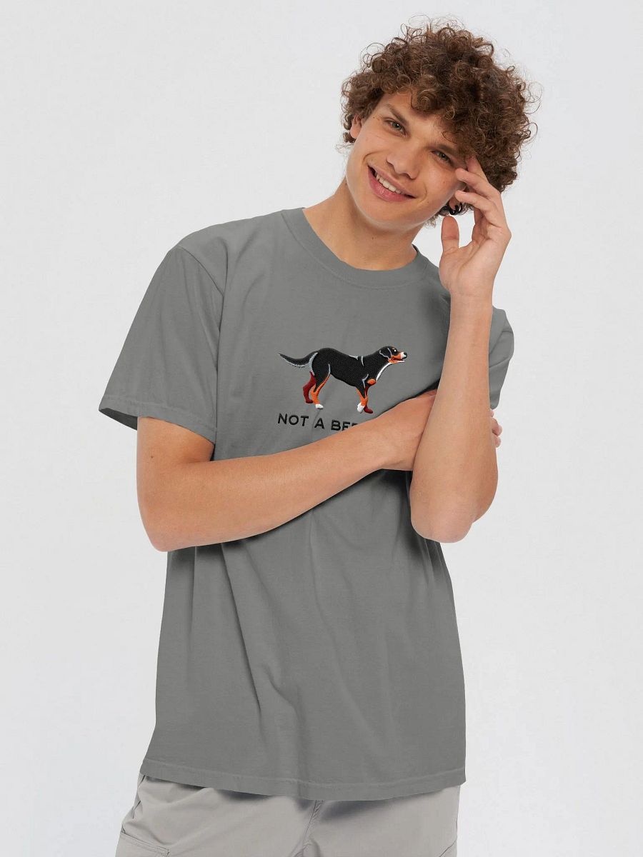 Not a Berner T-Shirt(Embroidered) of a Greater Swiss Mountain Dog product image (8)