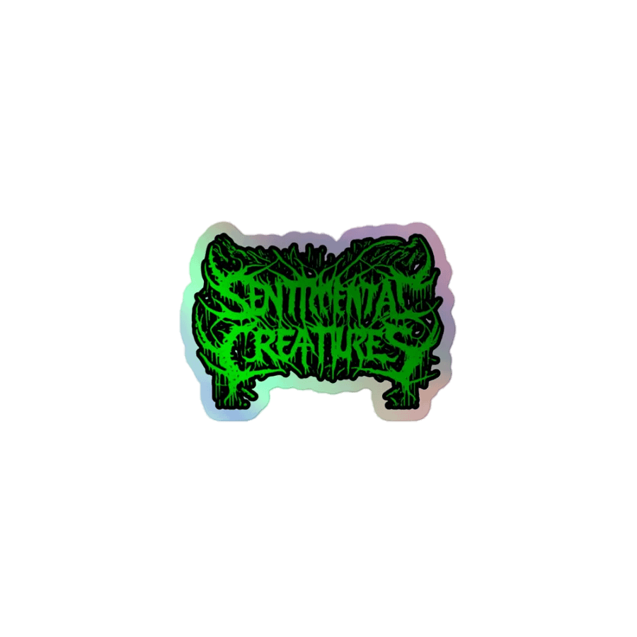 Holographic "Metal" Logo Sticker product image (1)
