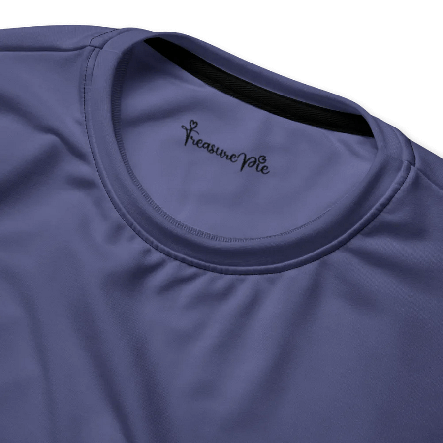 Plain Dark Purple Soft Summer Unisex Recycled Polyester Heavyweight Premium Sweatshirt by Treasure Pie product image (4)