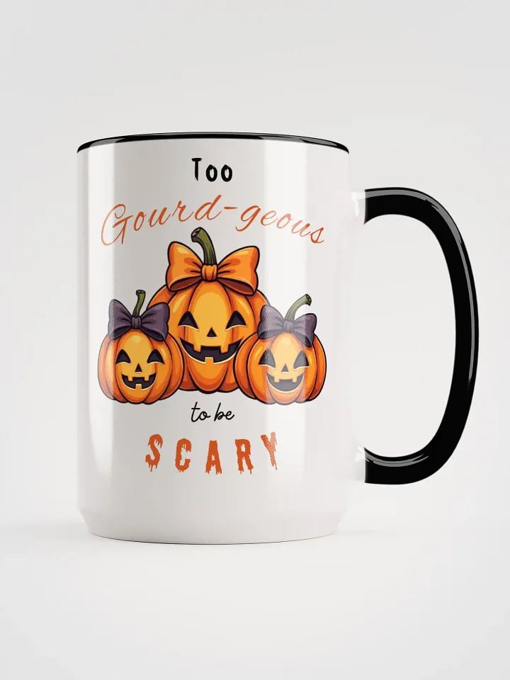 Too Gourd-geous to be Scary Color Inside Mug (15oz) product image (1)