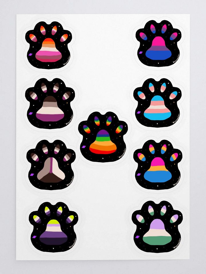 Paw-some Pride Sticker Pack product image (1)