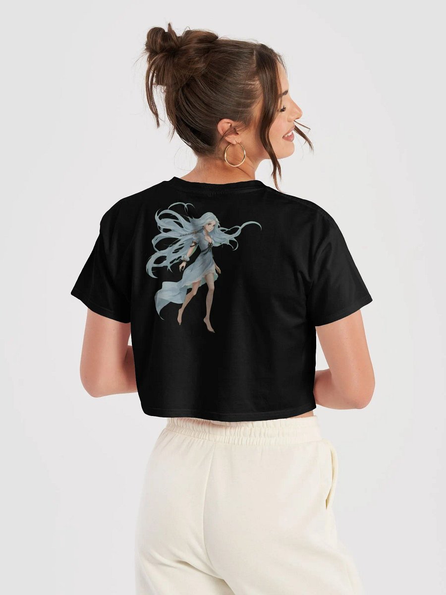 Flowing Blue Anime Crop Top product image (34)