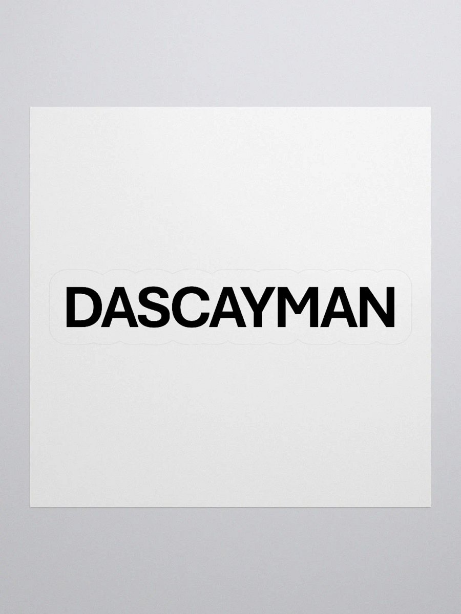 DasCayman Sticker product image (1)