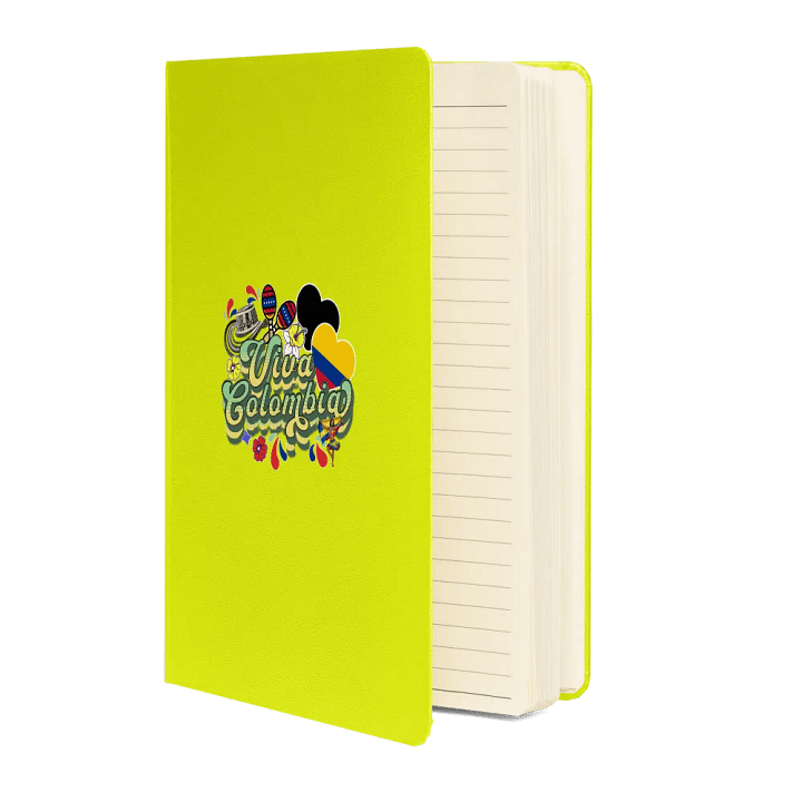 Viva Colombia Hardcover Yellow Journal product image (2)