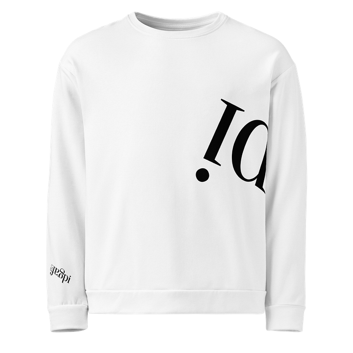 idgaf LTD Sweatshirt White product image (1)
