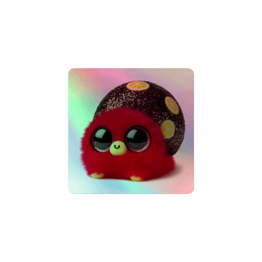 Lemon Glitz Plush Toy Sticker Set product image (1)