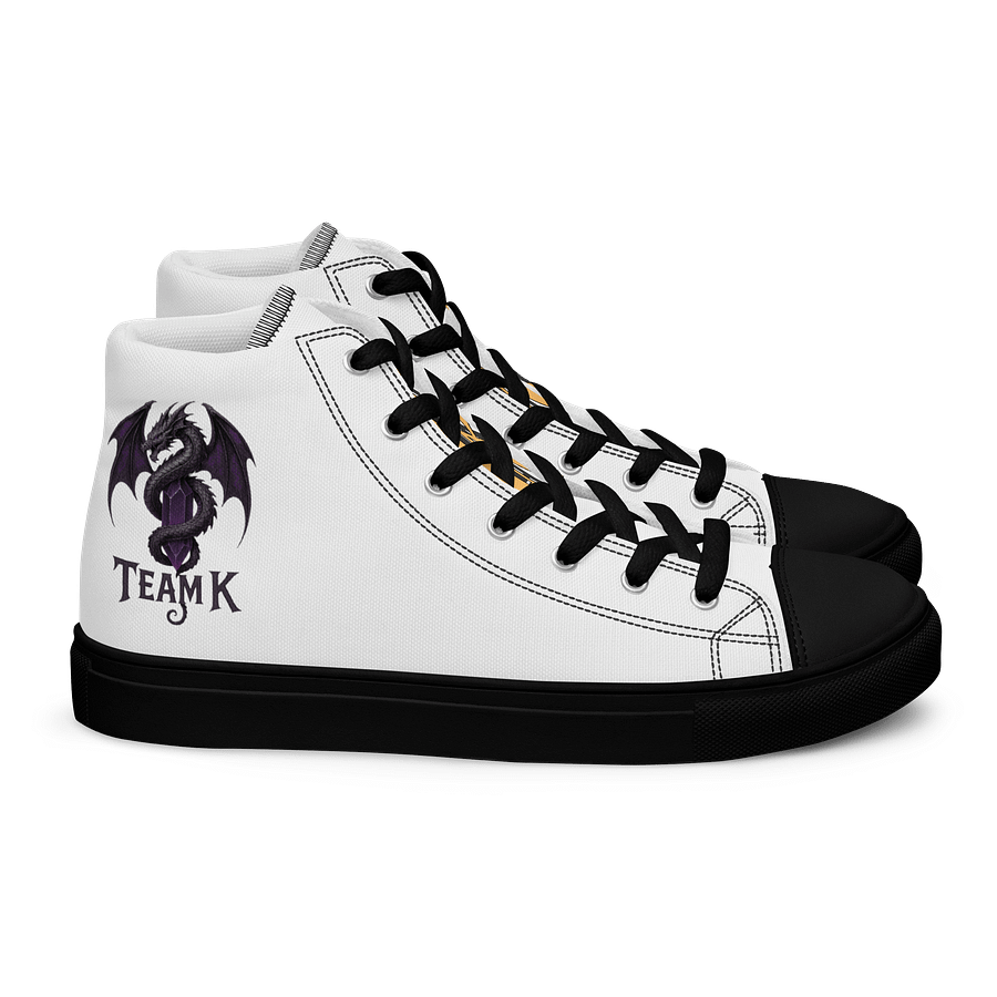 Team K V-4 Women's High Top Canvas Shoes product image (2)
