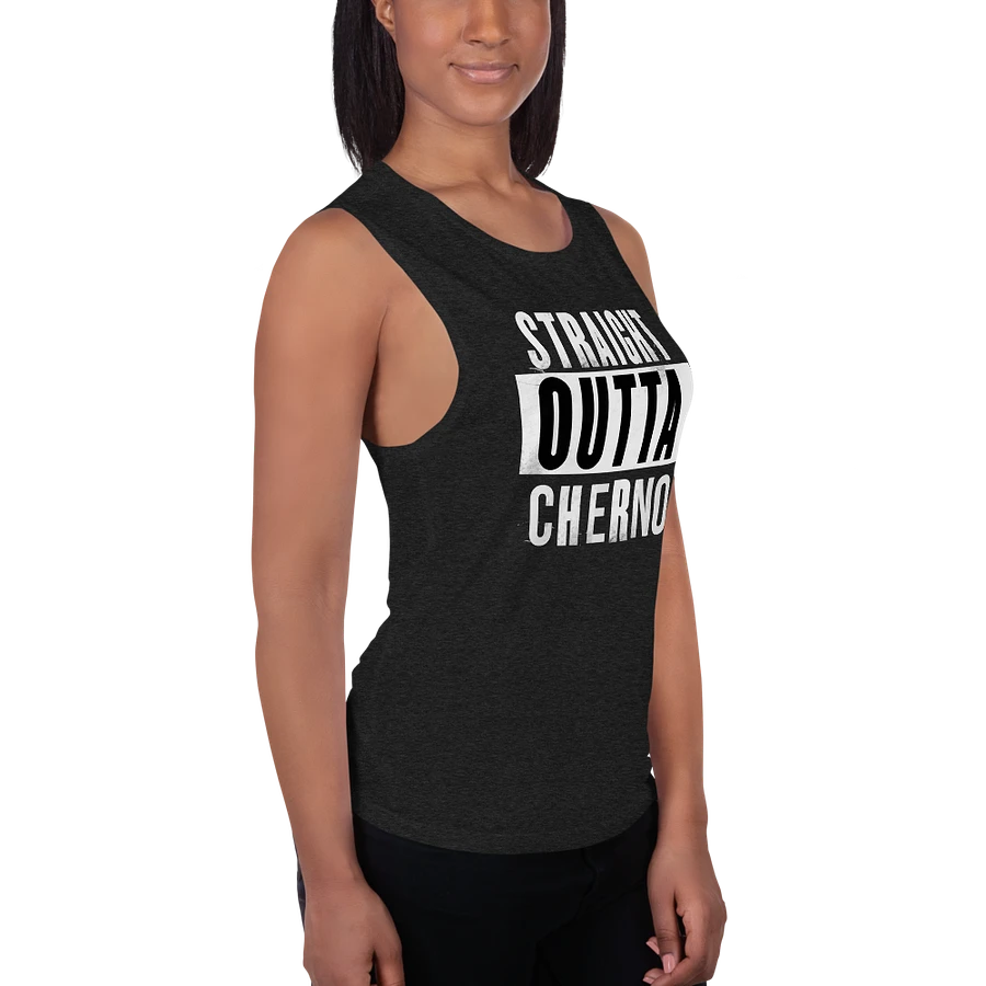 Straight Outta Cherno Women's Flowy Muscle Tank product image (3)