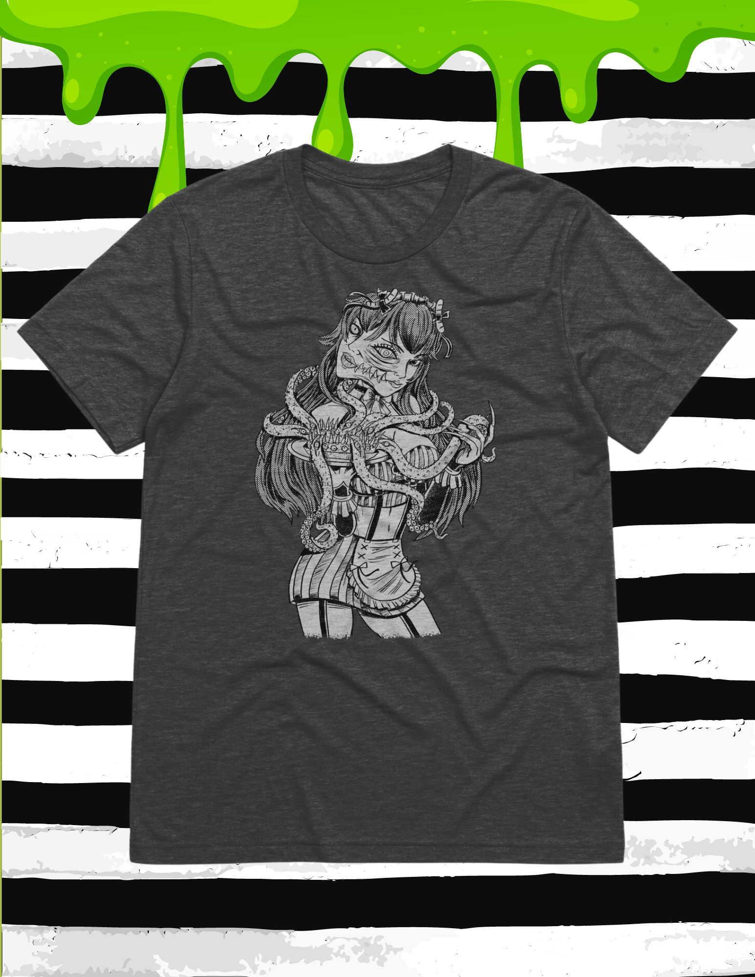 Meat Mommy Duality Tri-blend Shirt product image (1)
