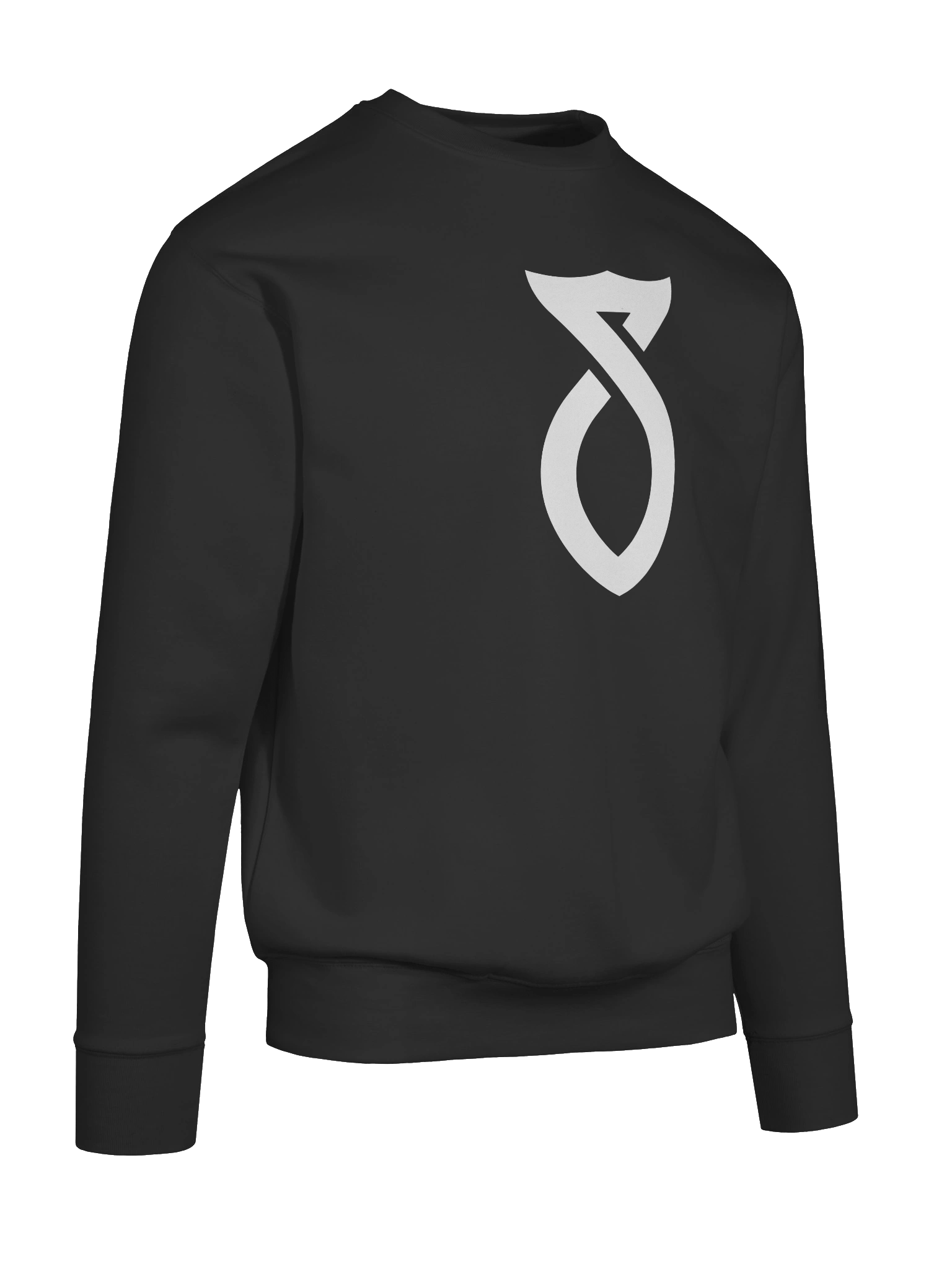 White on Black Sweatshirt product image (10)