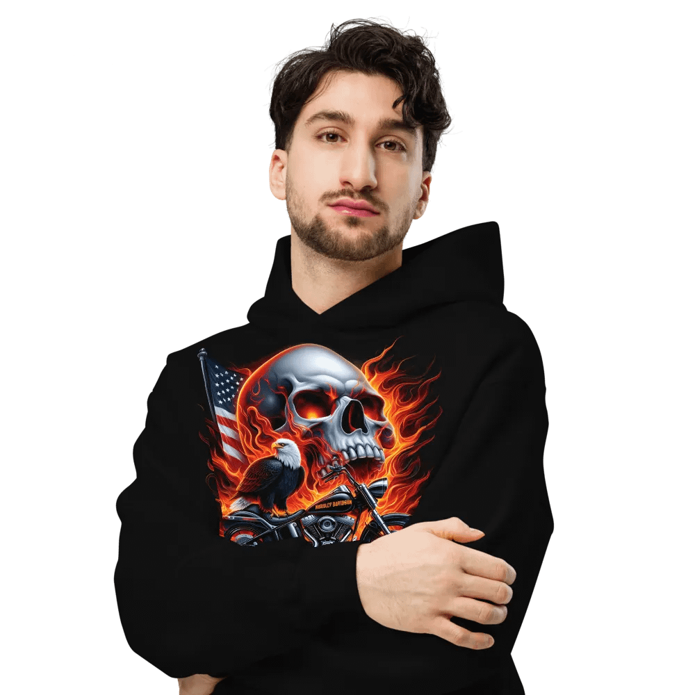 Freedom Rider Oversized Hoodie #31 product image (6)