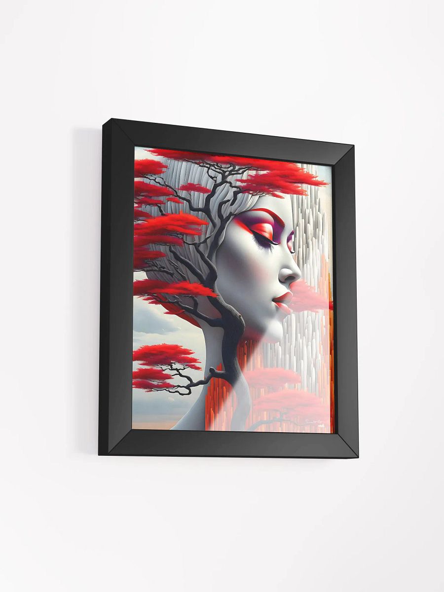 The Colorful Woman of Dreams: Bring Surreal Art to Your Home with This Framed Wall Painting product image (19)