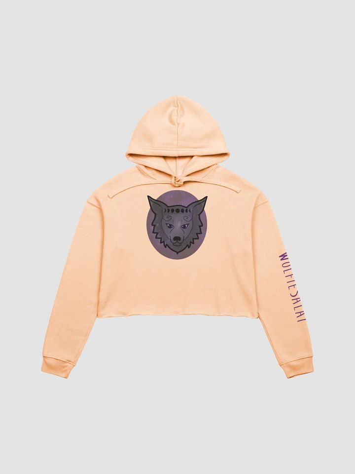 Wolf Pack Crop Top Hoodie product image (2)