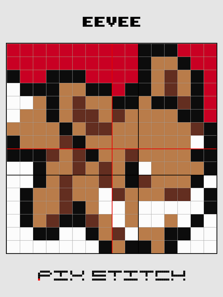 Eevee Pixel Art product image (2)