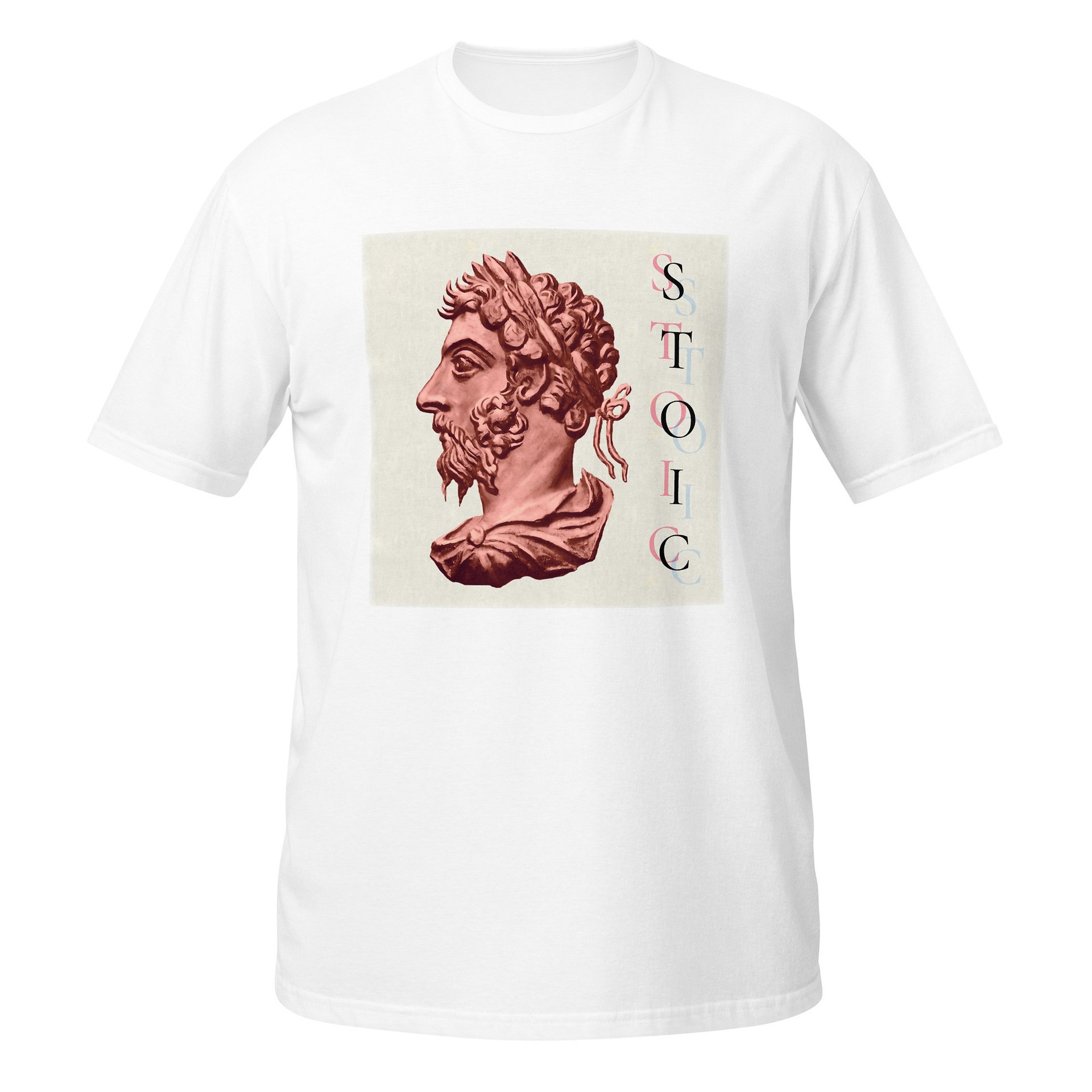 Marcus Aurelius Roman Emperor Stoic Philosopher Art 168 AD, White T-Shirt product image (1)