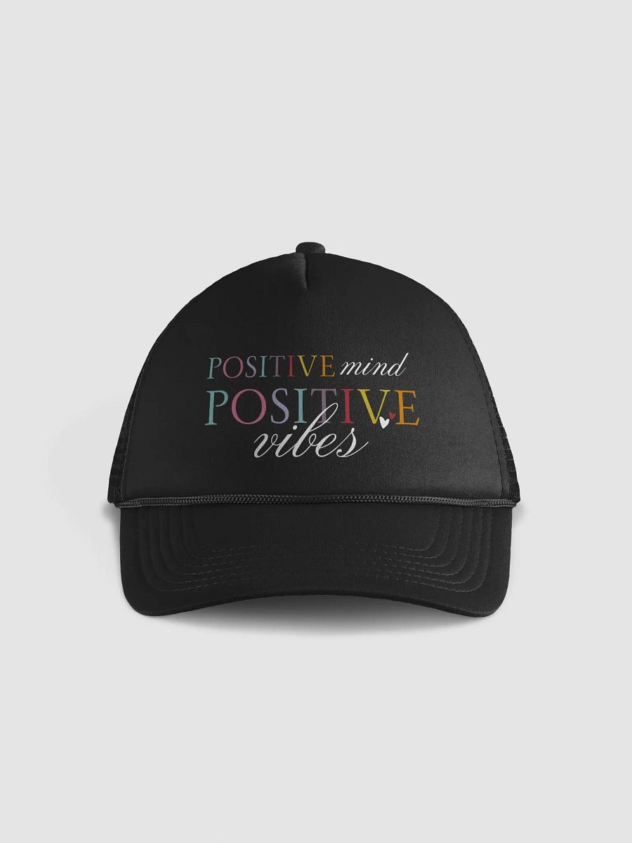 Positive Mind, Positive Vibes Trucker Hat product image (1)