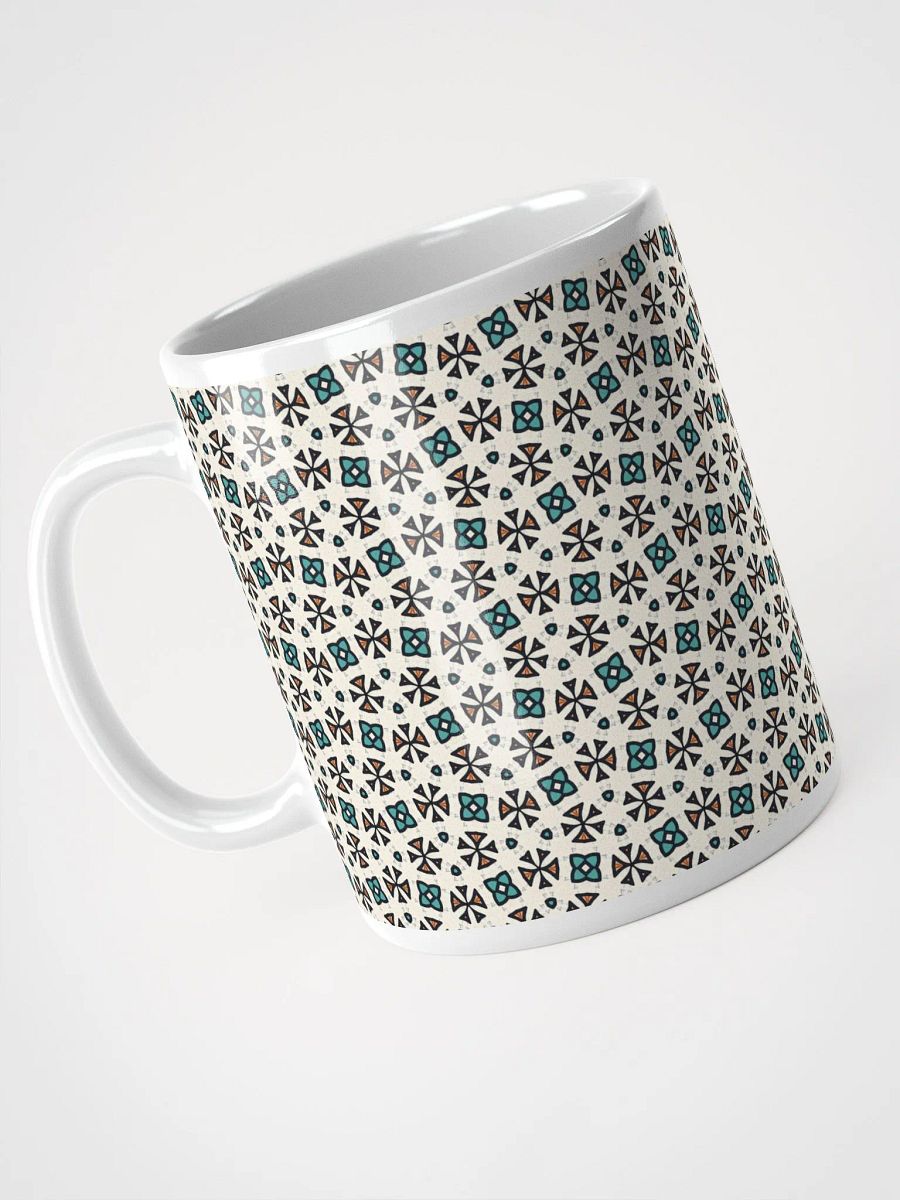 Abstract Florals Ceramic Mug product image (4)