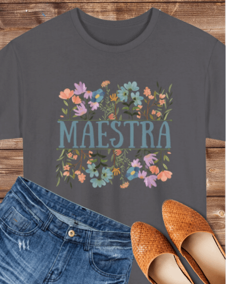 Maestra Teacher Shirt product image (11)