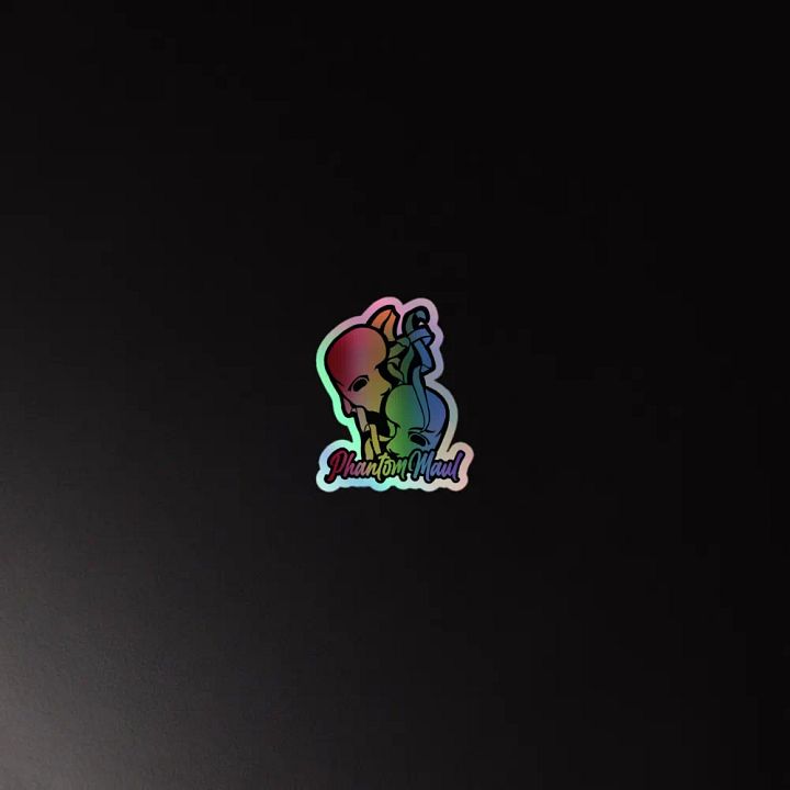 Rainbow Big Logo Holographic Sticker product image (2)