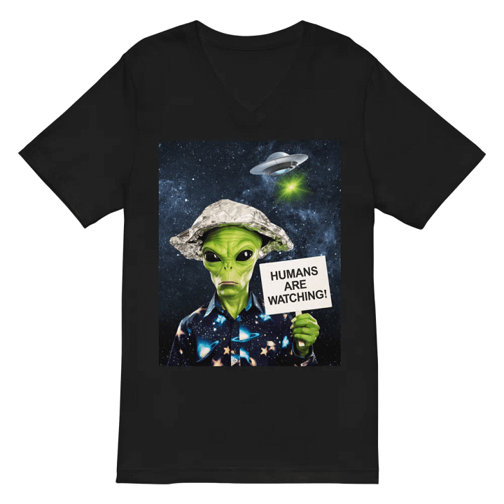 Galactic Conspiracy V-Neck Tee Bella+Canvas (Men's) product image (3)