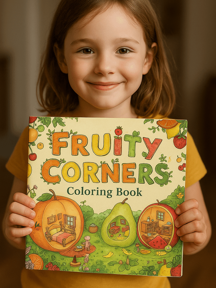 Fruity Corners Coloring Book product image (1)