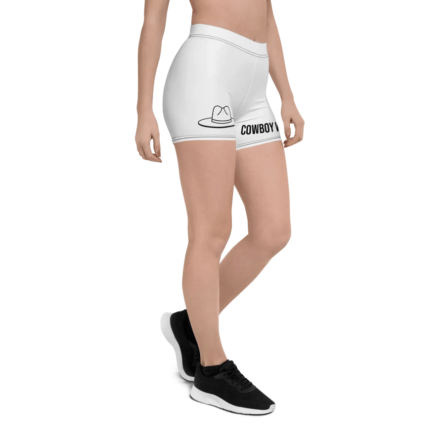 CowboyVolt Stretchy All-Over Print Shorts product image (6)