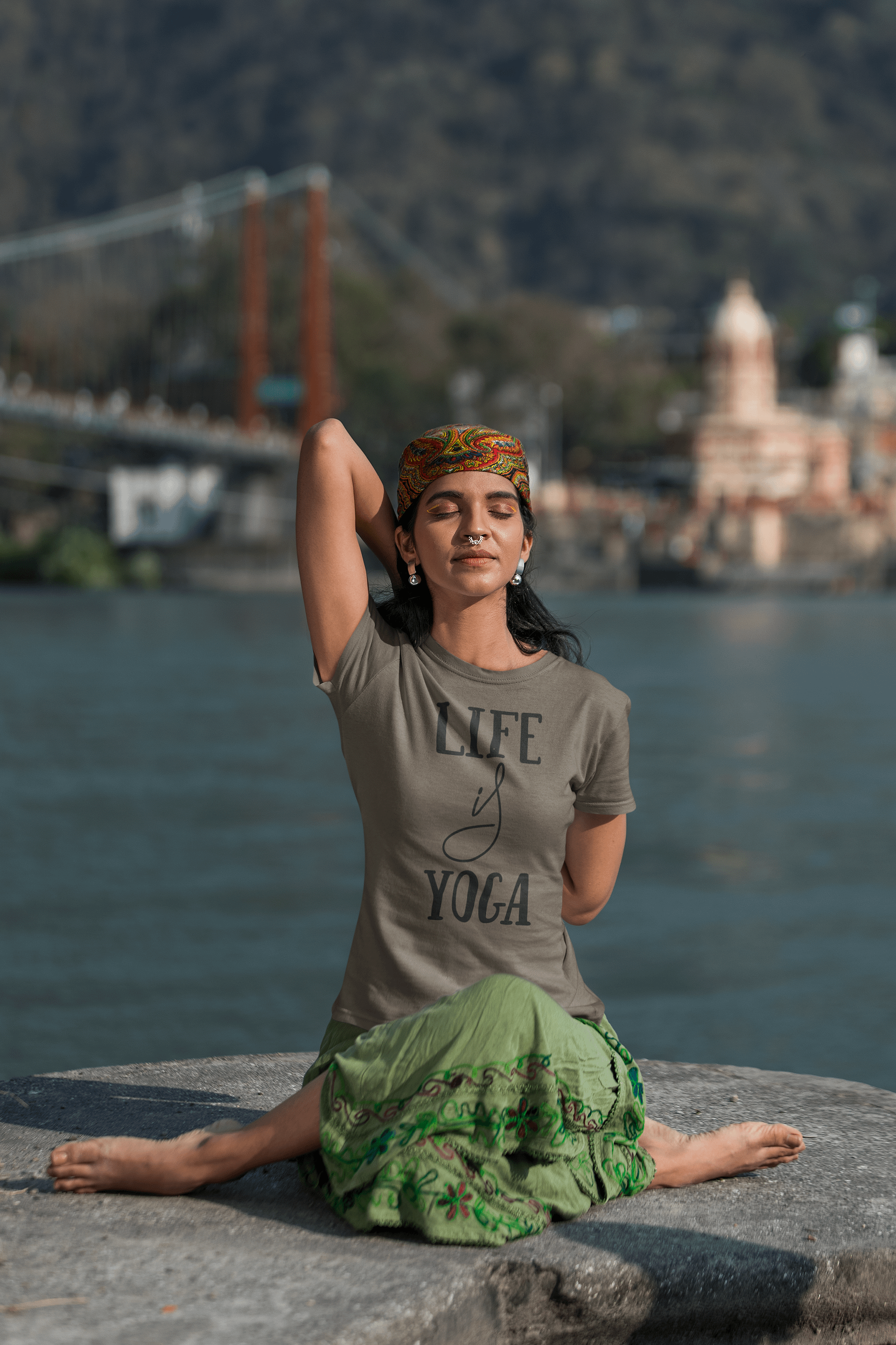 Life is Yoga T-Shirt - Your Daily Mantra Wear product image (7)