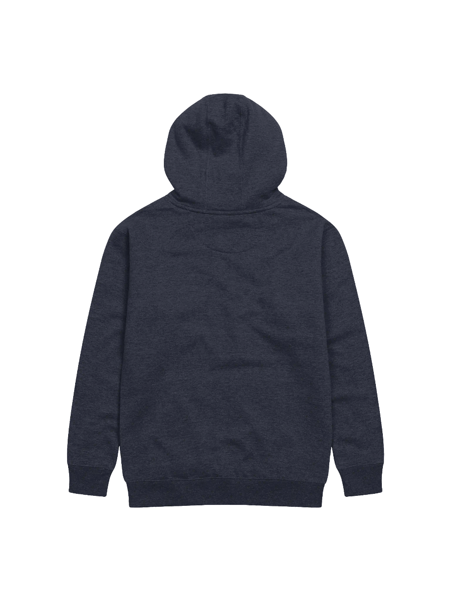 Bookaholic Embroidered Hoodie - Blue Outline product image (3)