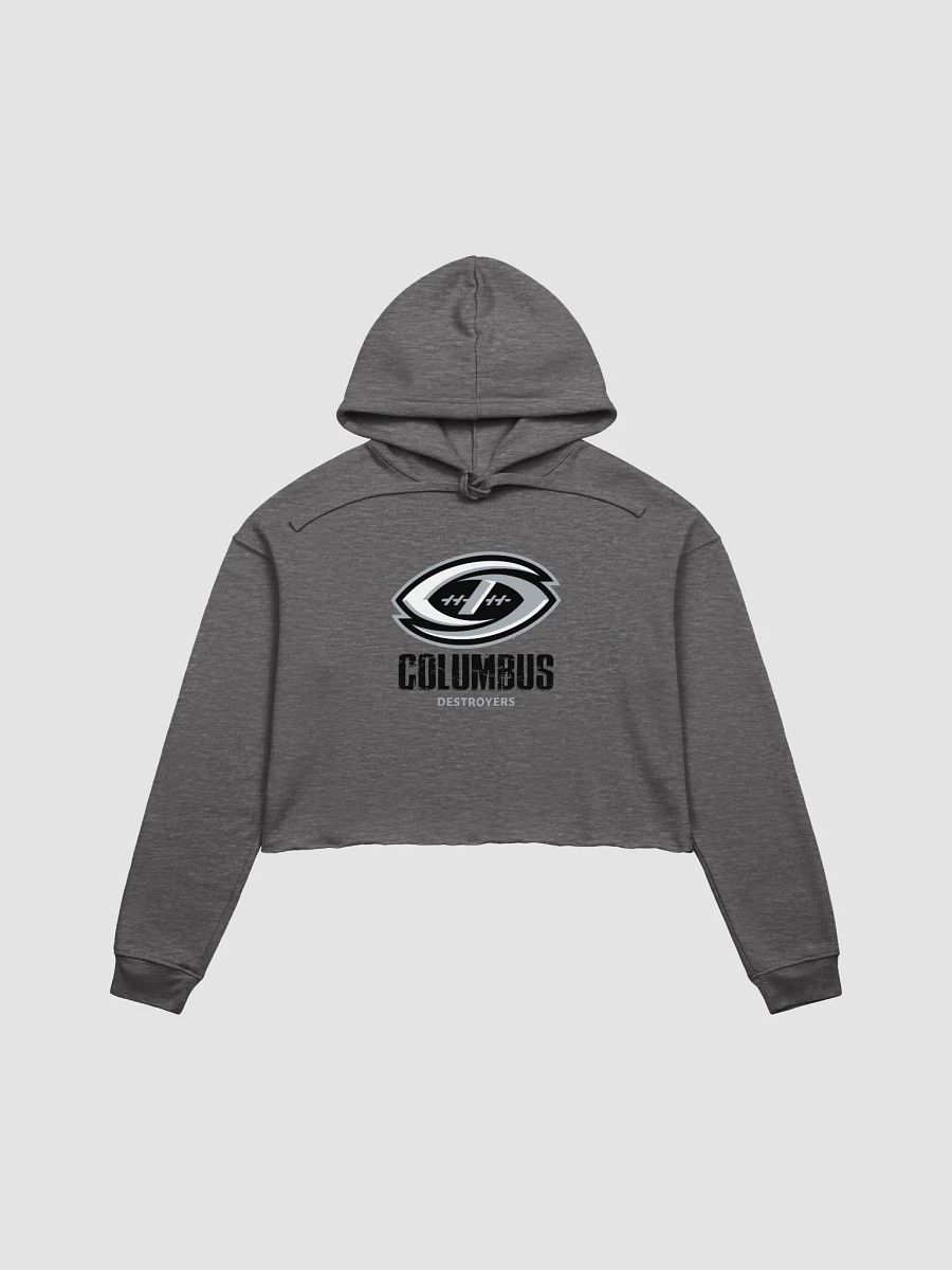Columbus Destroyers Women's Crop Hoodie by Canvas product image (1)