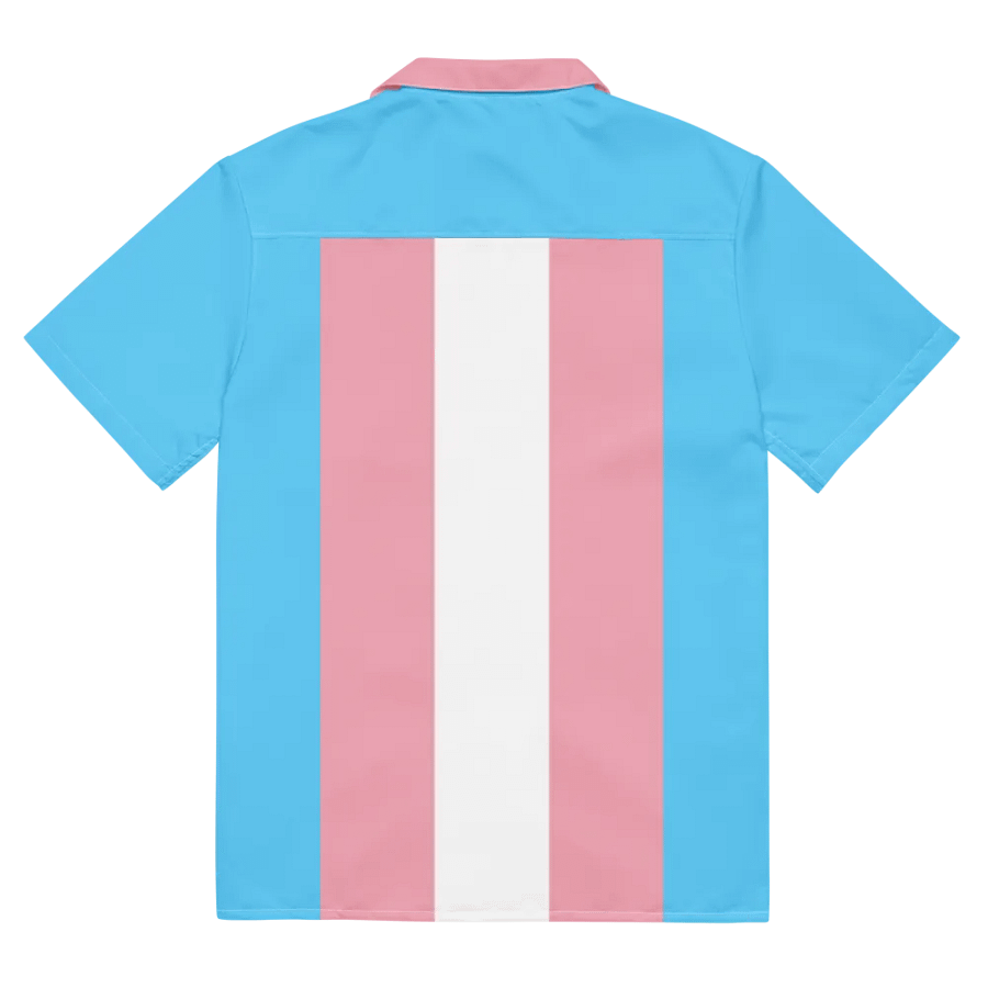 Trans Pride Flag - All-Over Hawaiian Shirt product image (11)