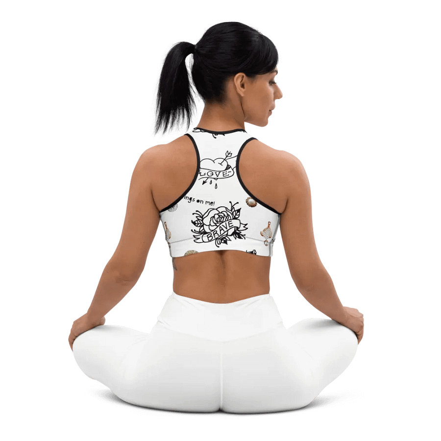 Bad & Boo-Jee Bride Padded Sports Bra product image (6)