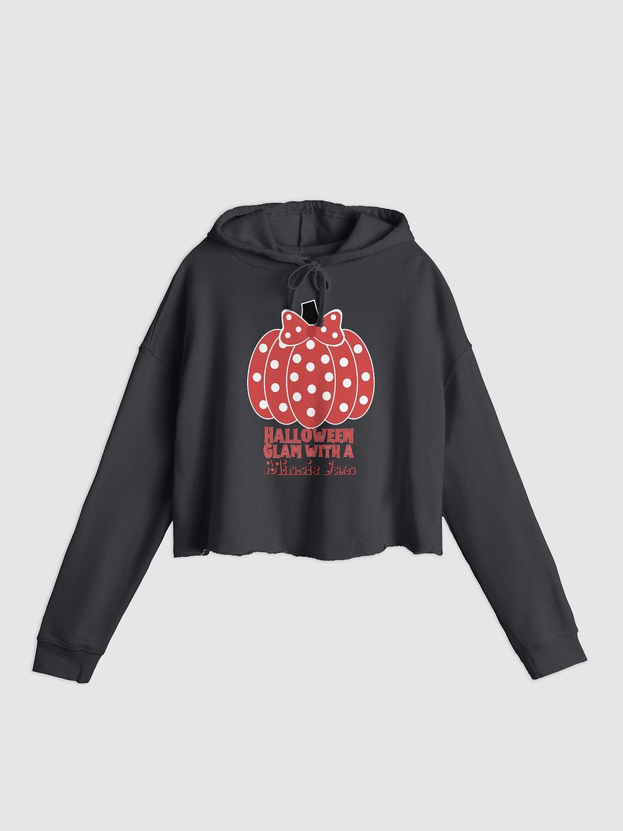 Disney Halloween Polka Pumpkin Crop Hoodie (red letters) product image (1)