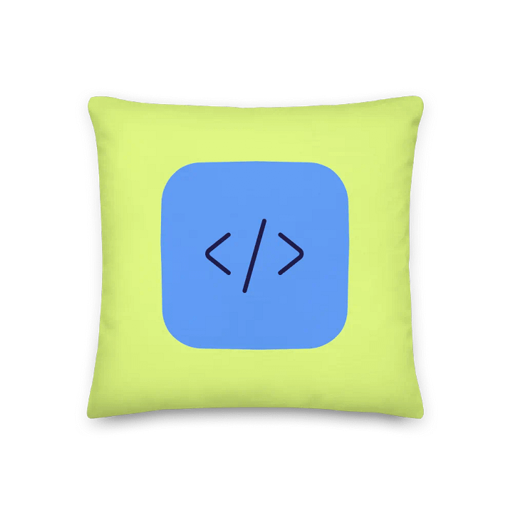 Design / Dev Icon Pillow product image (2)