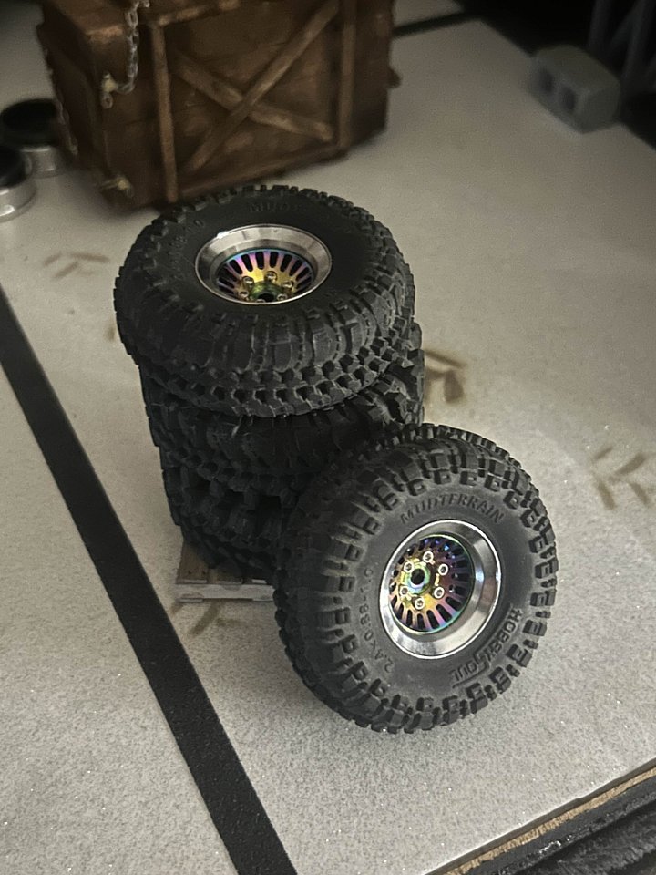 Injora wheels / hobbysoul tires product image (1)