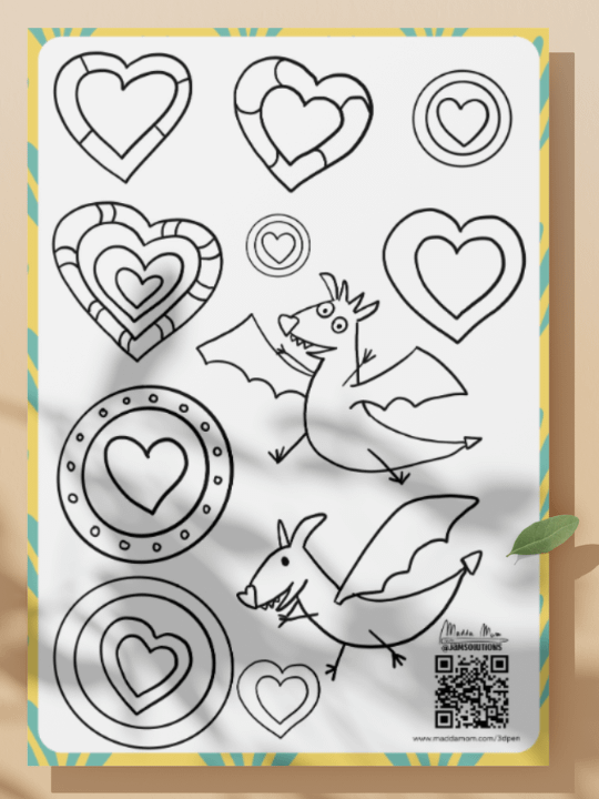 3DPen Template: Valentines product image (1)
