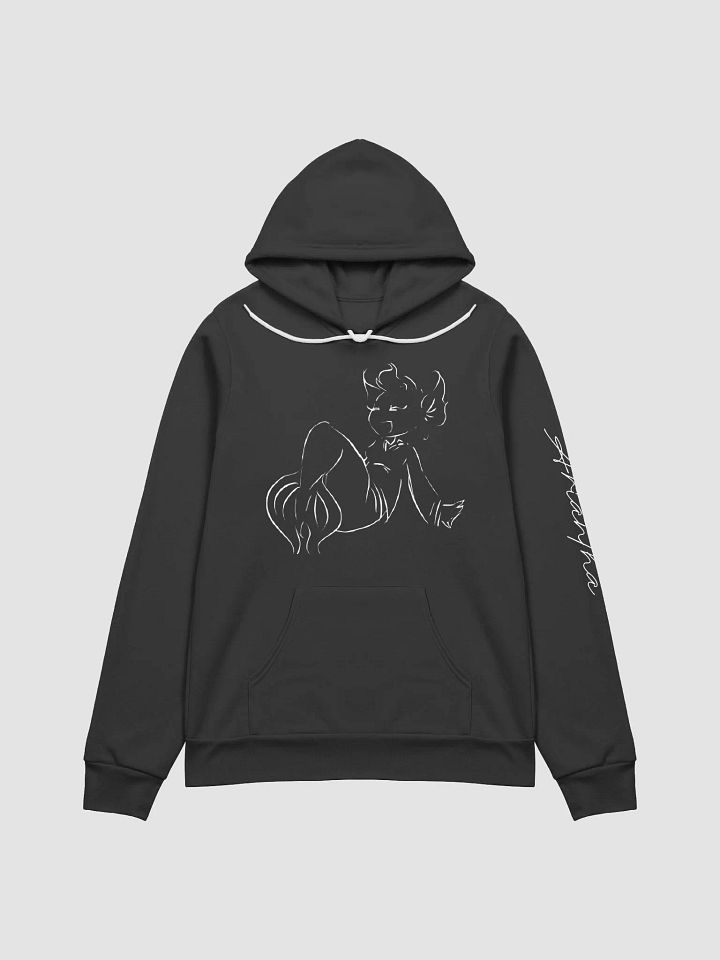 Plush Mermaid White Outline, Pullover product image (1)