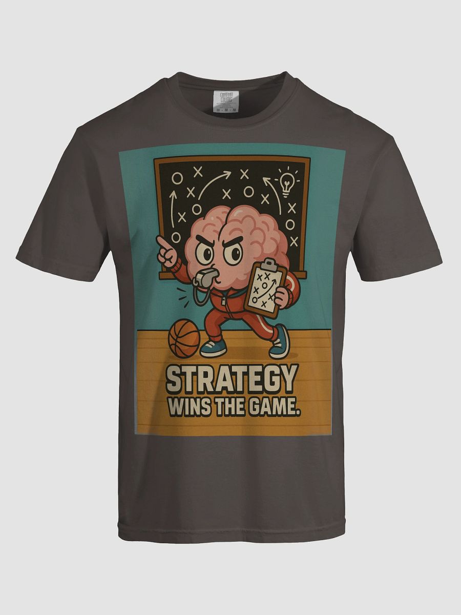 Strategy Wins The Game - Gaming Strategy Heavyweight T-Shirt product image (5)