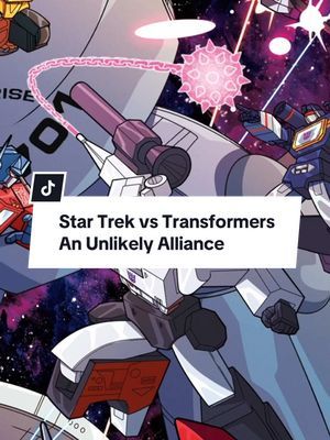 Klingons and Decepticons! an UNLIKELY ALLIANCE #transformers #startrek #comics 