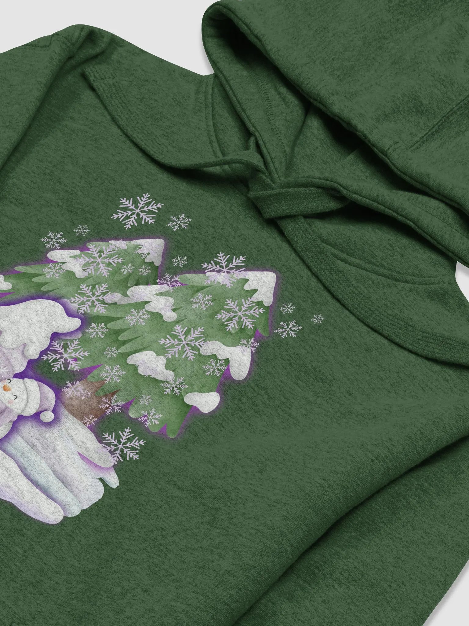 Whimsical Winter Gnome Premium Hoodie product image (2)