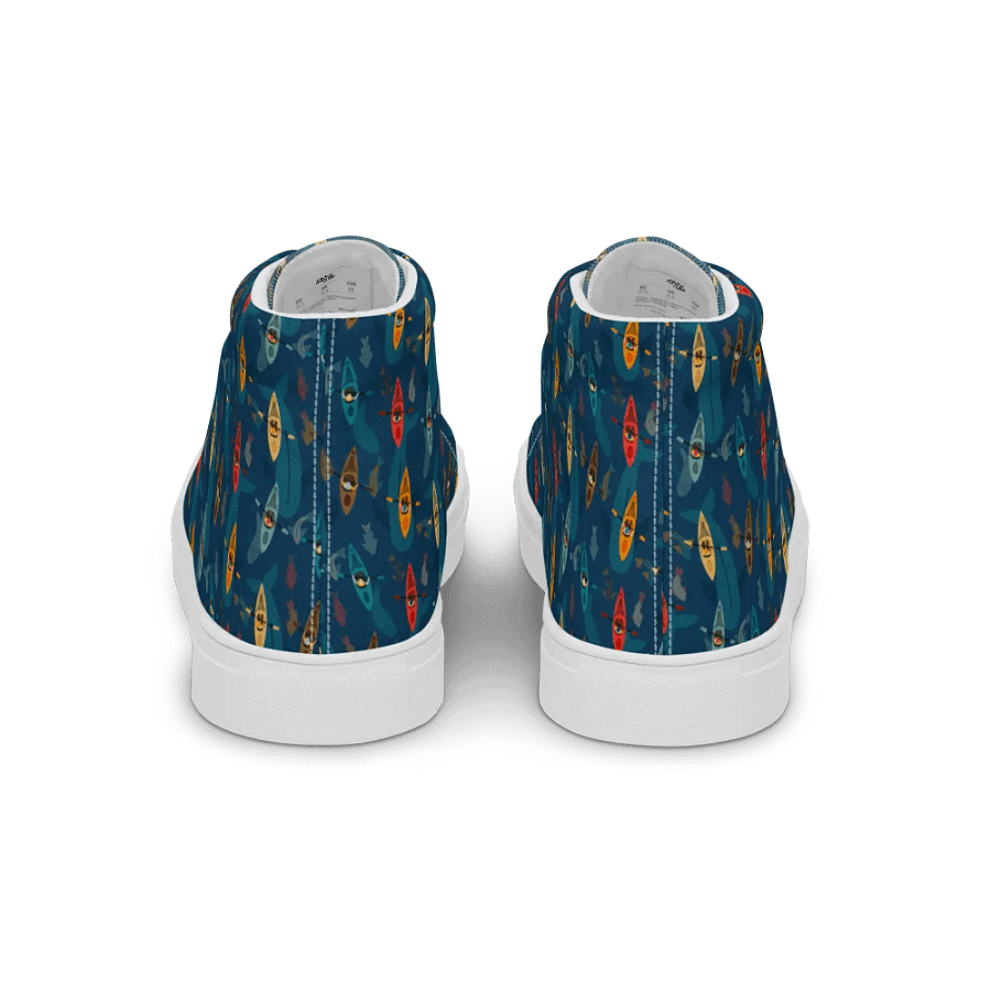 Underwater Surprise - Mens High Top Canvas Shoes product image (5)