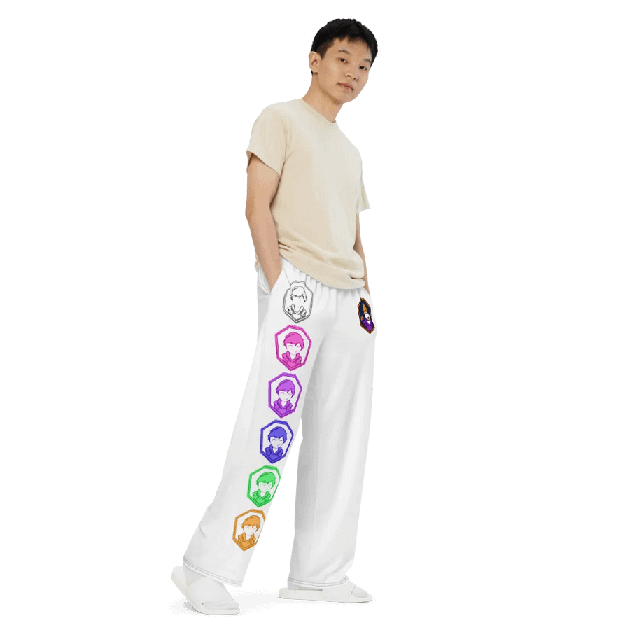 sub Icons Unisex Wide-Leg Pants (plain back) product image (6)